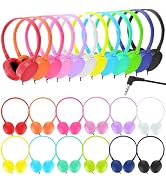 XOSDA Wholesale Bulk Headphones 96 Pack for School Classroom Kids Students Teen Boys Girls Childr...