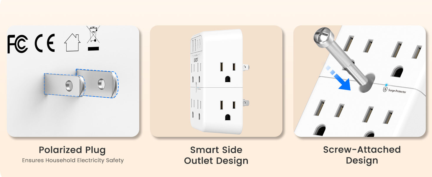 2 Prong Power Strip