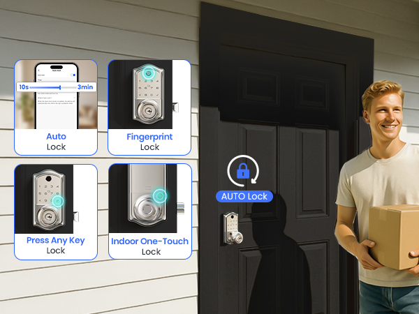 keyless entry door lock