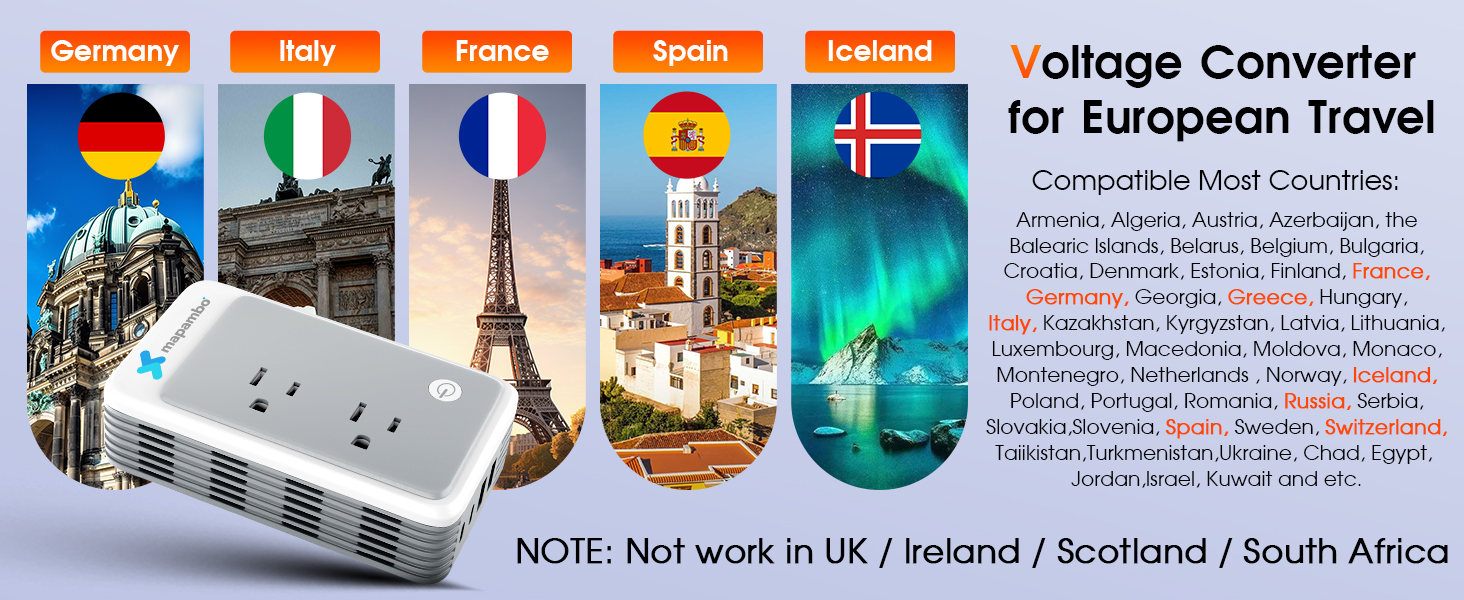 Voltage Converter US to Europe