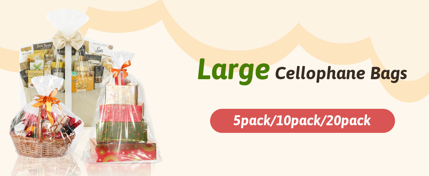 cellophane wrap for gift baskets