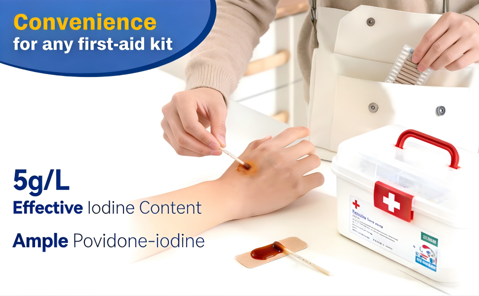 iodine swabs