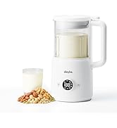 olayks. 6 in 1 Automatic Nut Milk Maker, 20oz Soy Milk Maker Machine for Homemade Oat, Soy, Plant...