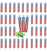 55 Tubes Bulk Travel Size Toothpaste,Extra Small 0.35oz Small Travel Size Bulk 0.7x3.42 inches Pe...