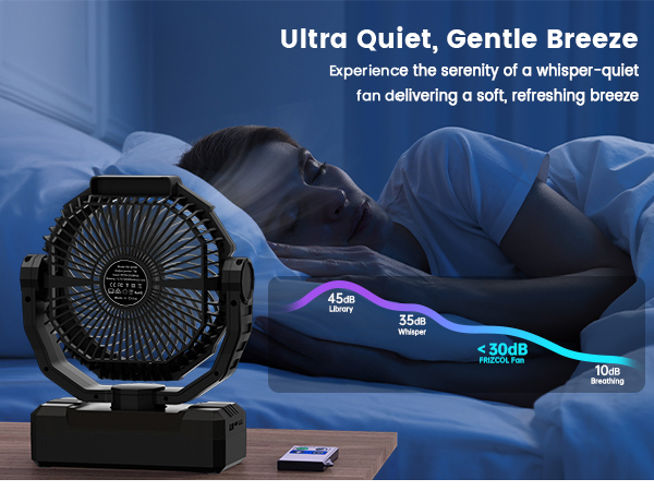 Ultra Quiet, Gentle Breeze