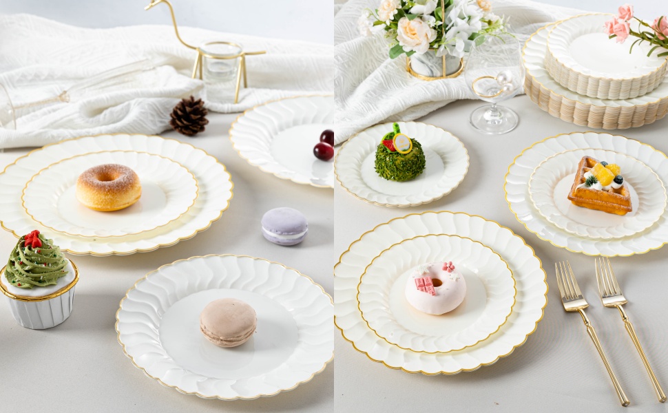ivory plastic silverware
