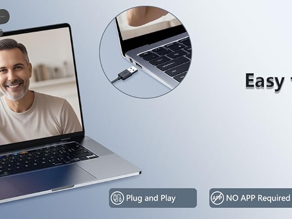 webcam with microphone and speaker computer webcam webcam usb c