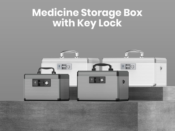Lockable medicine storage Box