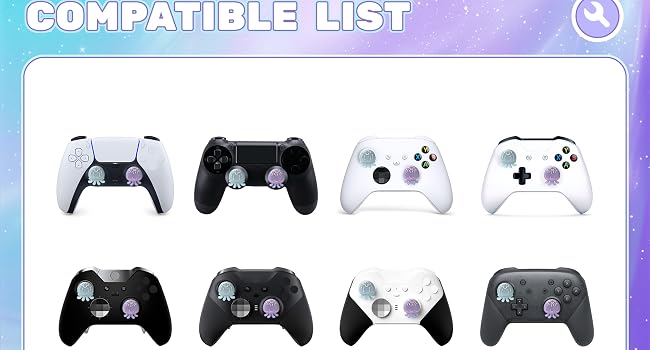 The universal design ensures compatibility with most game controllers
