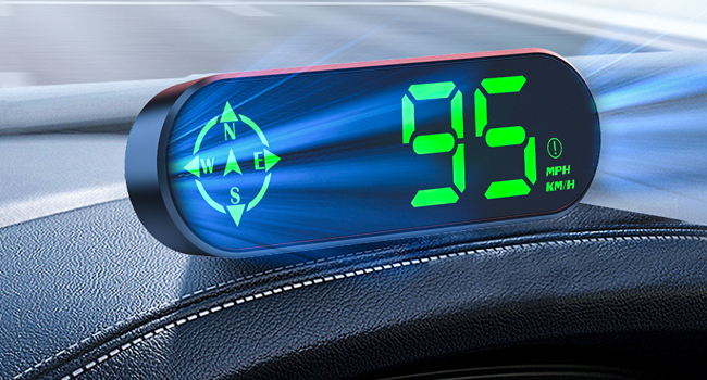 car speedometer display