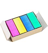 800Pcs Mini Color Staples DIY Shop Stapler Refills Standard Book Staples Mini Color Office (24/6m...