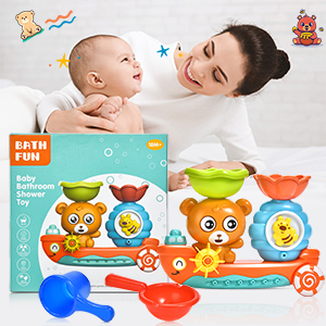 bear bath toys
