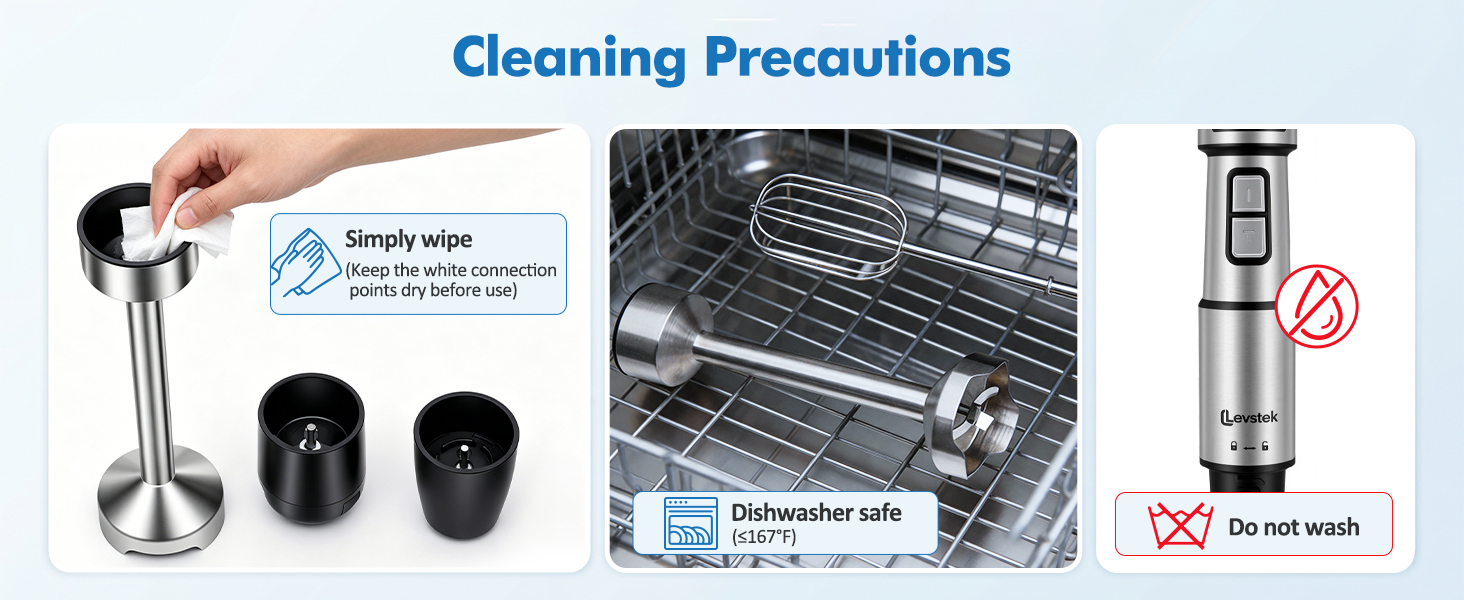 Cleaning Precautions