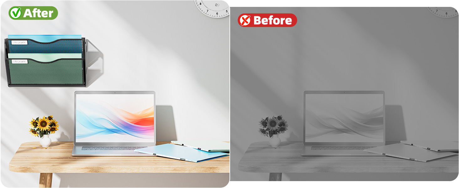 wall file holder