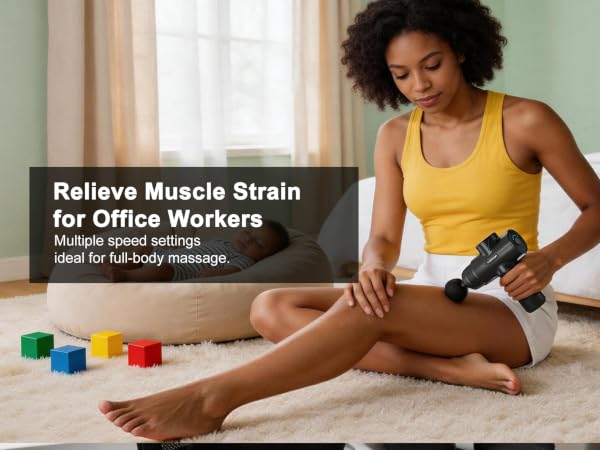 deep tissue massage gun