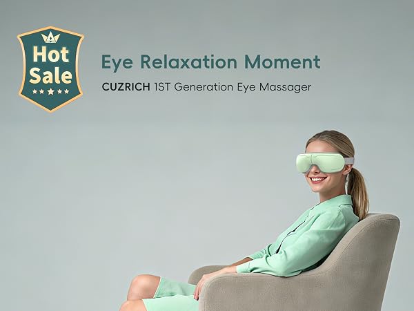 eye massager with heat