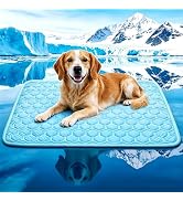 dgdgbaby Cooling Mat for Dogs, Arc-Chill Dog Cooling Mat (Q-Max>0.45), Non-Slip Washable Pet Cool...