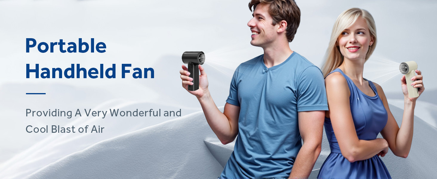 small handheld fan