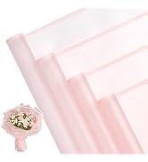 RUSPEPA 20 Sheets Flower Wrapping Paper, Waterproof Floral Bouquet Wrapping Paper, Florist Suppli...
