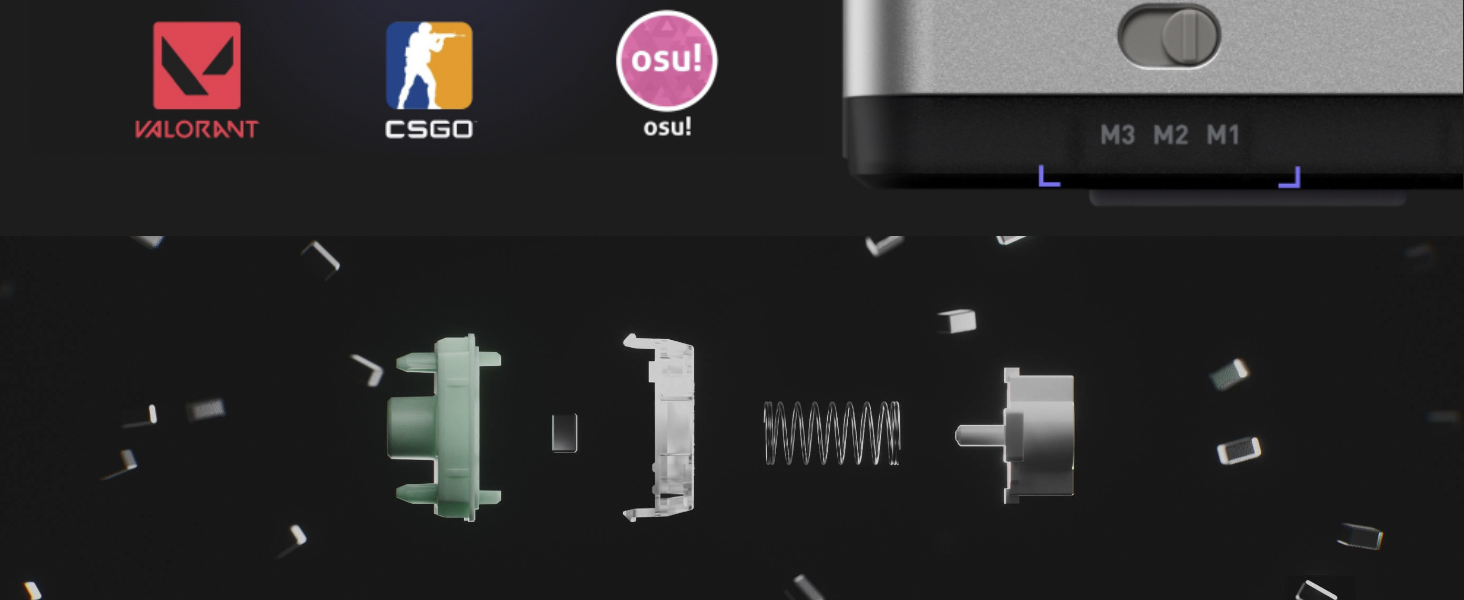 Hot-swappable keyboard