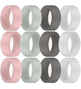 WuzuTech Herz P1 Ring Protector Multi-Bundle – M/L Silicone Cover for Smart Rings (Set of 12) | S...