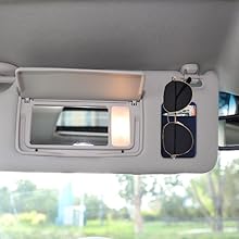 apply on the sun visor
