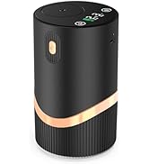 Waterless Essential Oil Diffuser Rechargable: Portable Aromatherapy Diffuser for Car and Home - 1...