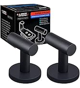 ULIBERMAGNET Strong Magnetic Coat Hooks,Heavy Duty Rubber Coated Magnets Hook for Metal,Door,Gril...