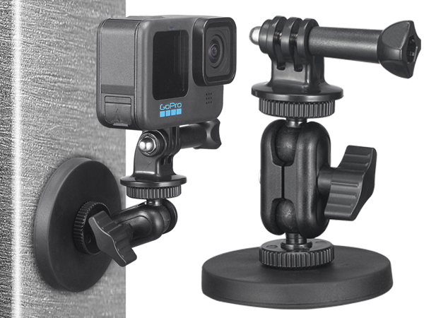 Magnetic Tripod Holder Mount Adapter for MagSafe iPhone Tripod Mount Adapter with 1/4” Screw Hole