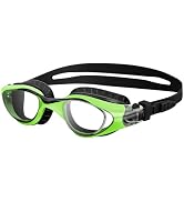 Vvinca Kids Swim Goggles for Age 6-14, Anti-Fog UV Protection Swimming Goggles, Leakproof Pool Go...