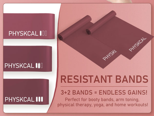 resistant bands for flexibility and mobility