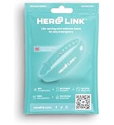 Hero Link Medical ID Bracelet & Wellness Wristband – Adjustable Silicone, Waterproof, Heat-Resis...
