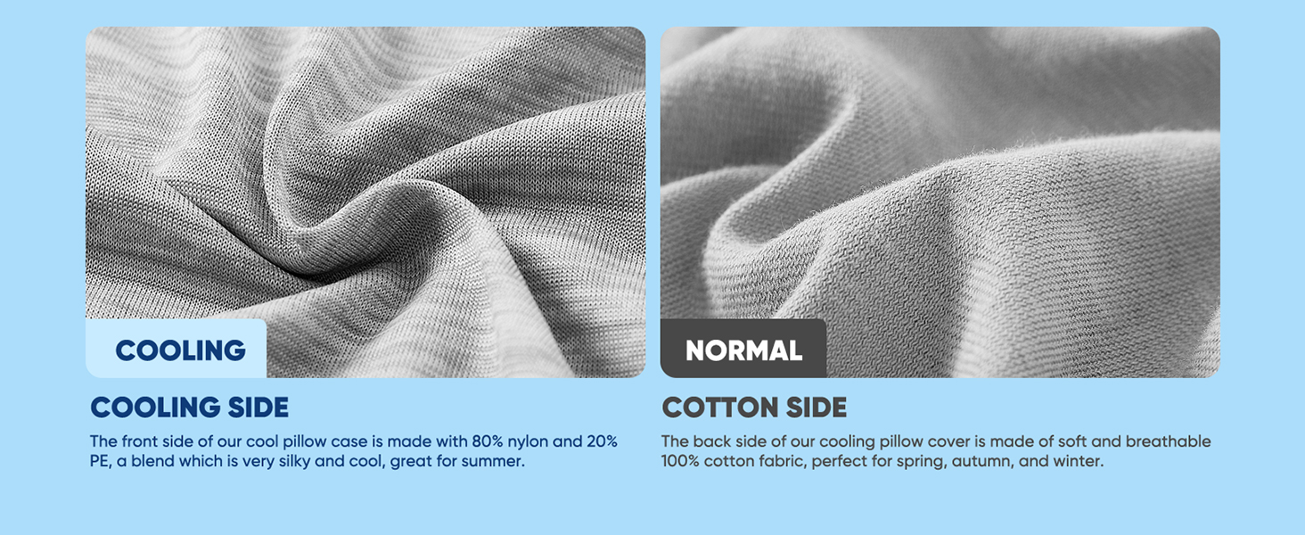 cooling pillow cases
