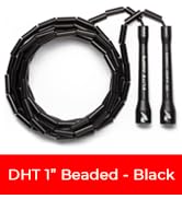 Elite Jumps 1-inch Beaded Jump Rope, Adjustable Shatterproof | Durable adjustable beaded rope. Im...