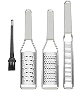Cambom Zester Grater Cheese Grater Lemon Zester Pack of 3-304 Stainless Steel - A Sharp Tool for ...