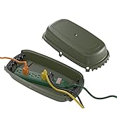 D-Line Outdoor Weatherproof Electrical Cable Box, IP54 Rated for Safe Outdoor Use, Power Strip En...