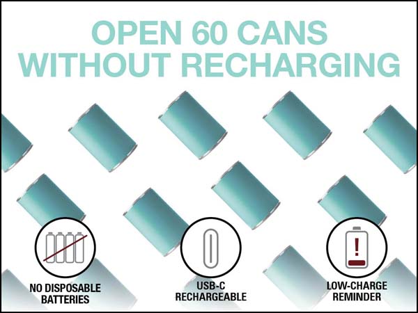 cordless can opener