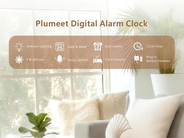 black alarm clock