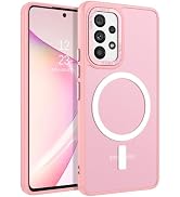GUAGUA for Samsung Galaxy A53 Case Compatible with MagSafe Galaxy A53 Magnetic Cases Slim Translu...