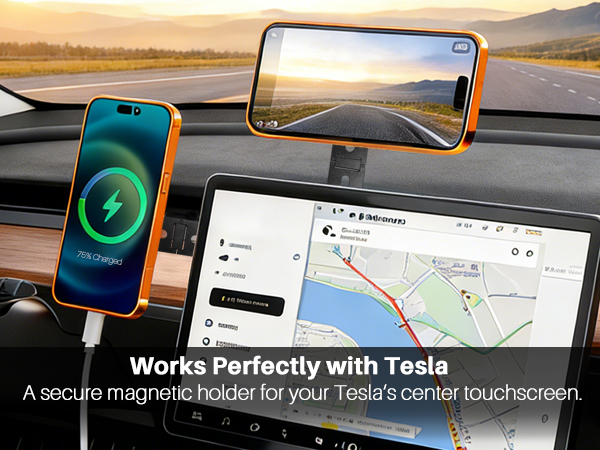 Magnetic Laptop Phone Mount