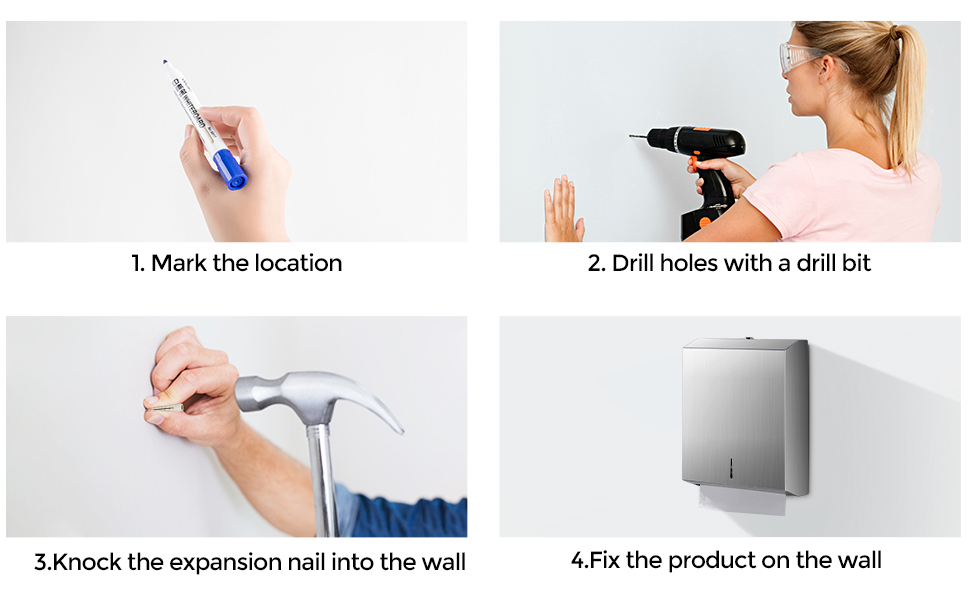 modunful paper towel diapenser ST-5823.A+08