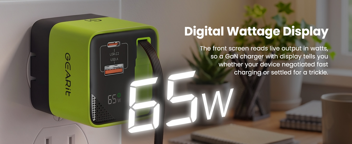 Digital Wattage Display