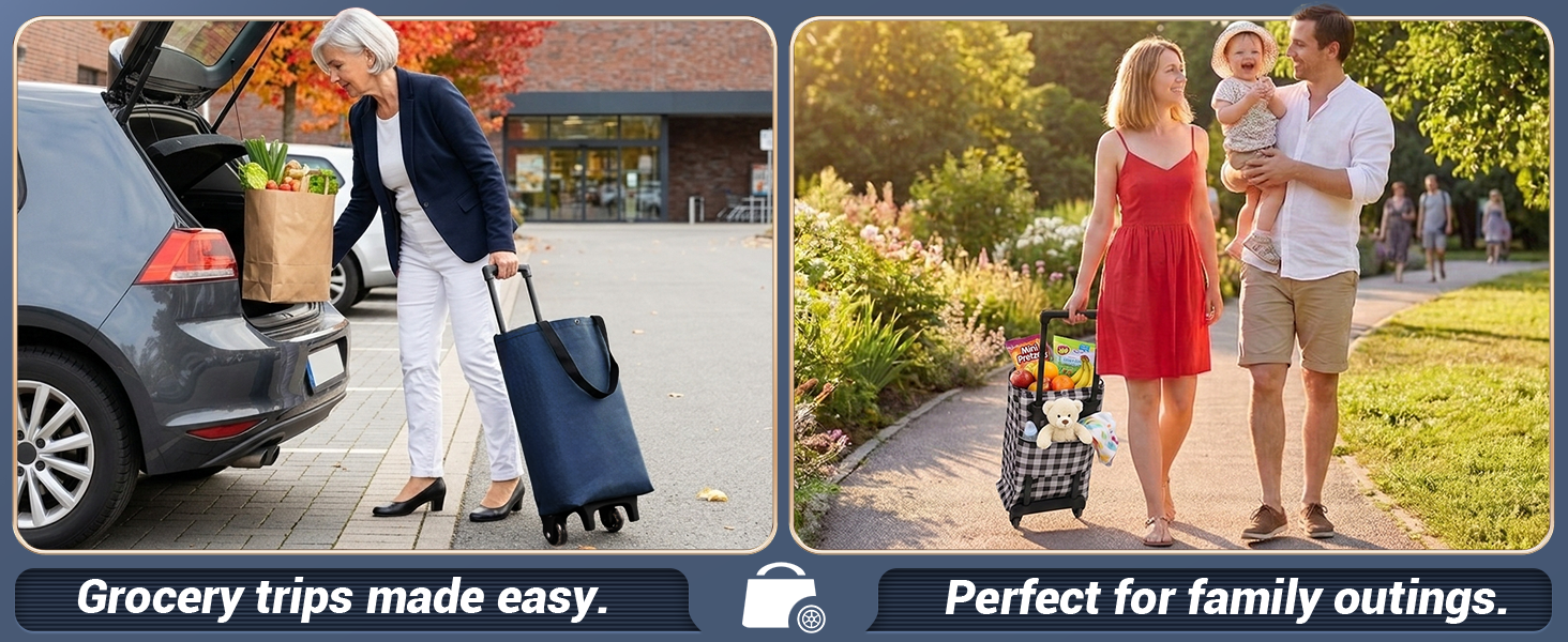 shop smart,roll easy