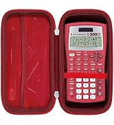 khanka Carrying Case for Texas Instruments TI-30Xa / TI BA II Plus/TI-30XIIS /TI-30XS MultiView/T...