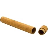 1 PC Bamboo Toothbrush Tube Case Holder Travel Camping Bathroom Accessory Toothbrushes Accessorie...