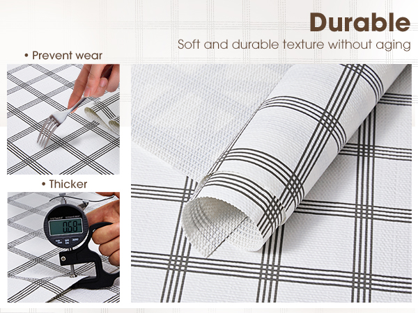 Drawer and Shelf Liner, Non-Slip Kitchen Cabinet Liners is easy to clean, water proof and oil proof