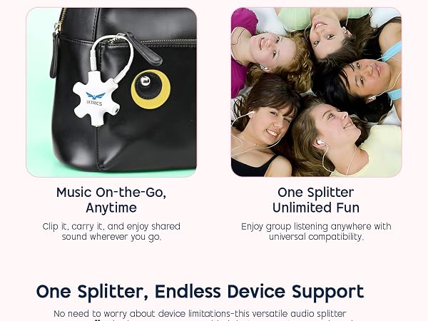 ULTRICS Headphone Splitter