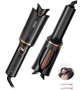 VISKS Automatic Hair Curler 1.5 Inch, Professional Anti-Tangle Curling Iron with Digital Display,...