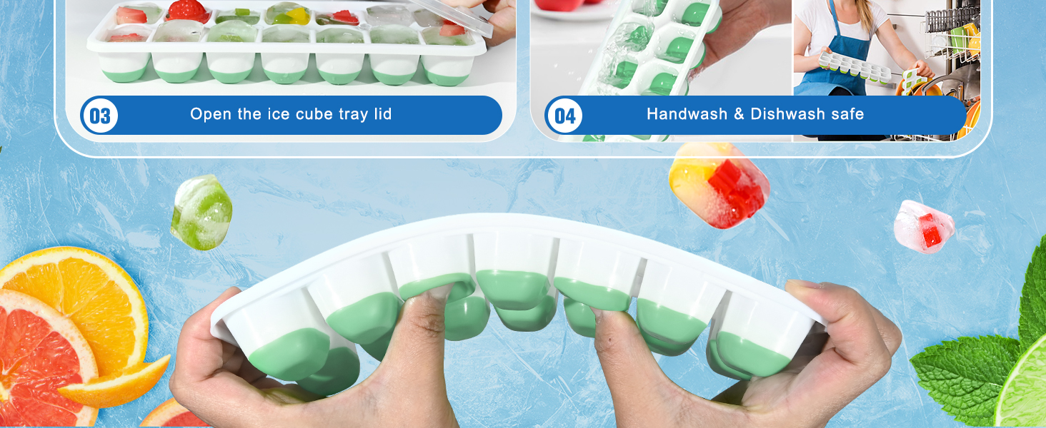 ice cube tray with lid