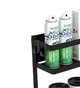 Paper Towel Holder with Shelf, 2-in-1 Magnetic Shelf, Heavy Duty Rustic Paper Towel Holder with 2...